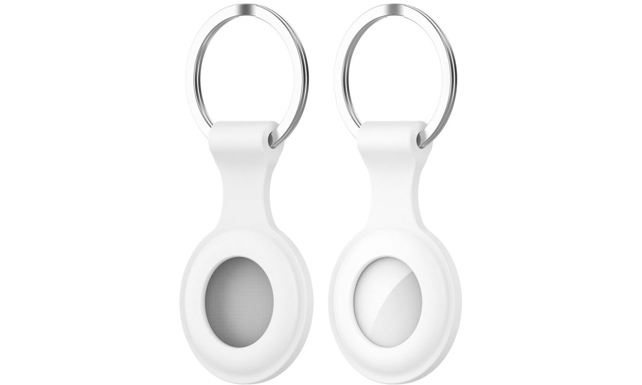 Tech-Protect Silikonowy Brelok do Apple AirTag white 6216990211751
