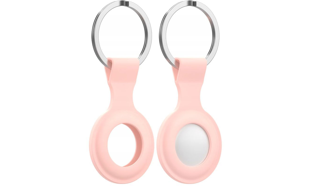 Tech-Protect Silikonowy Brelok do Apple AirTag pink 6216990211768