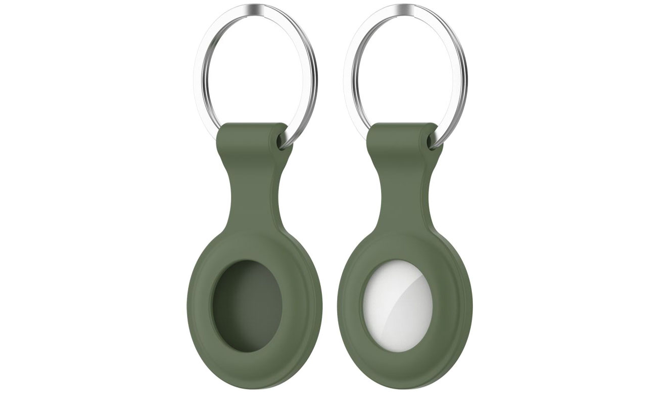Tech-Protect Silikonowy Brelok do Apple AirTag army green 6216990211799