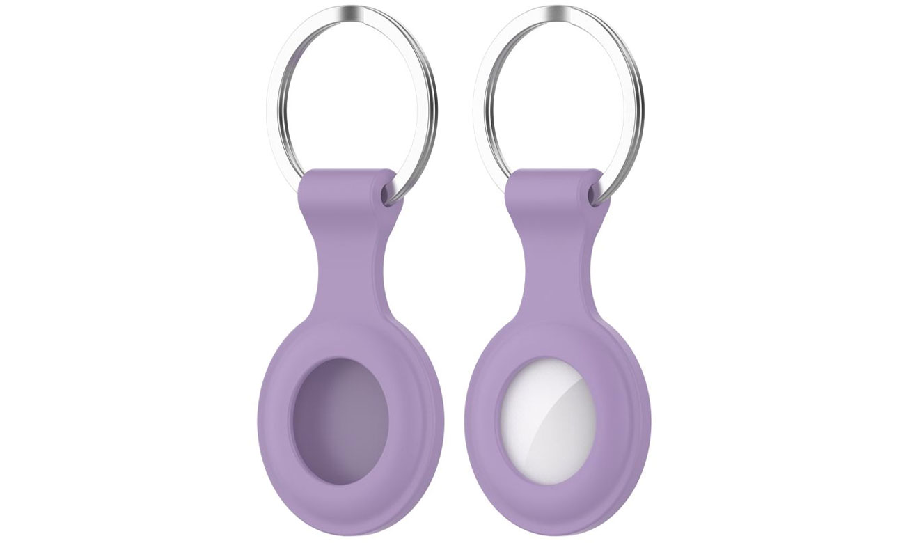 Tech-Protect Silikonowy Brelok do Apple AirTag purple 6216990211836