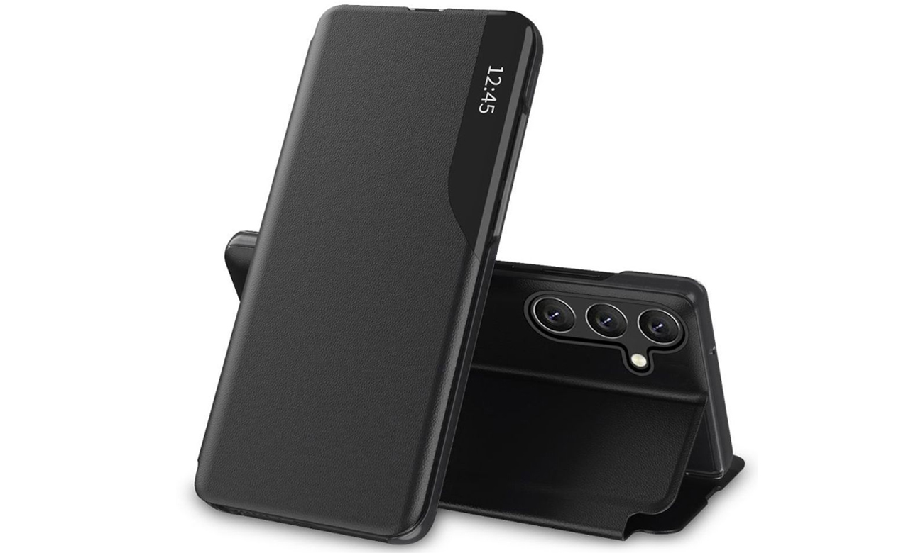 Etui Tech-Protect Smart View do Samsung Galaxy A55 5G Black