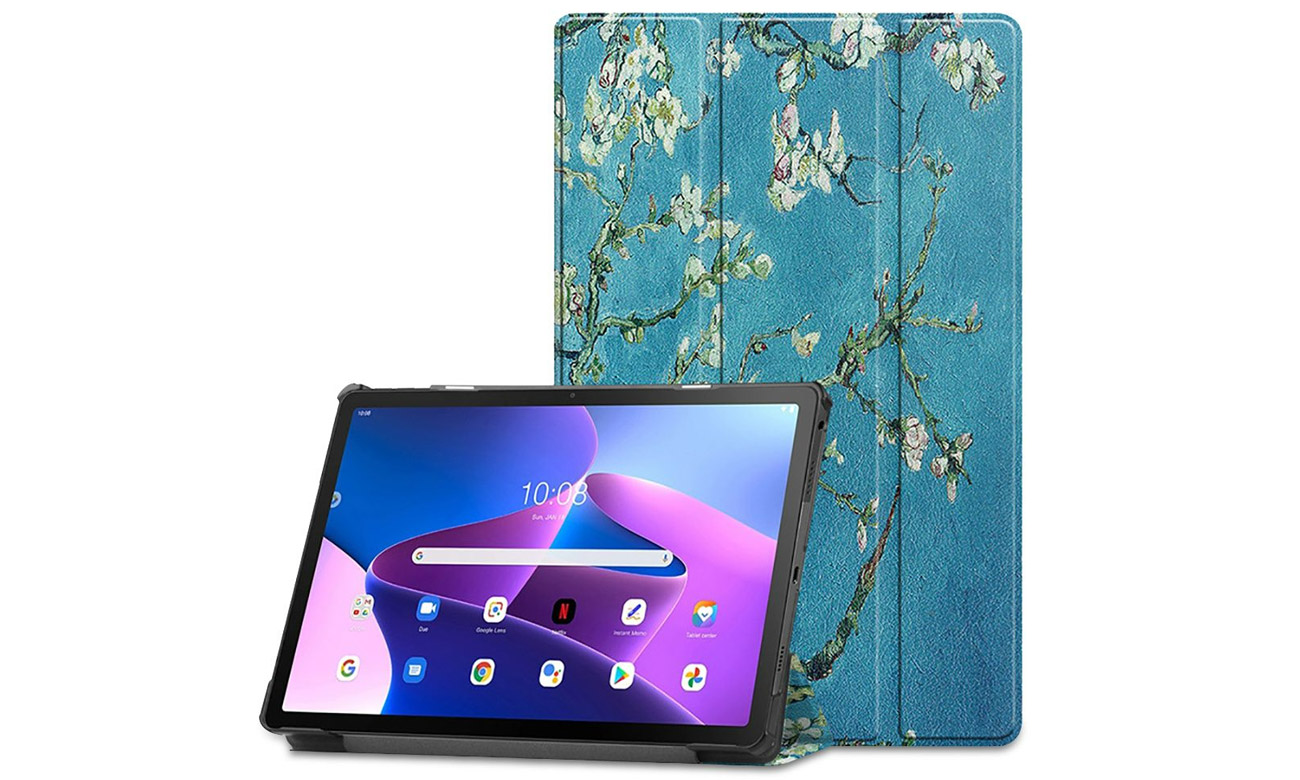 Tech-Protect SmartCase do Lenovo Tab M10 Plus (3. Gen) sakura