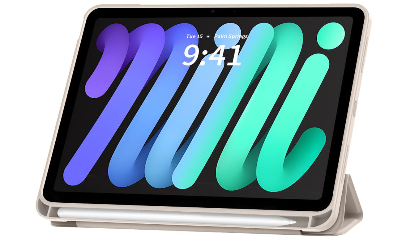 Tech-Protect SmartCase Pen do iPad Mini 7gen Starlight