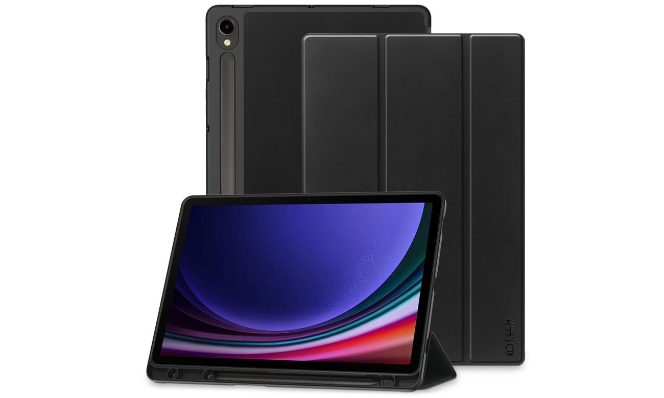 Tech-Protect SmartCase Pen für Samsung Galaxy Tab S9 FE X510 / X516 schwarz