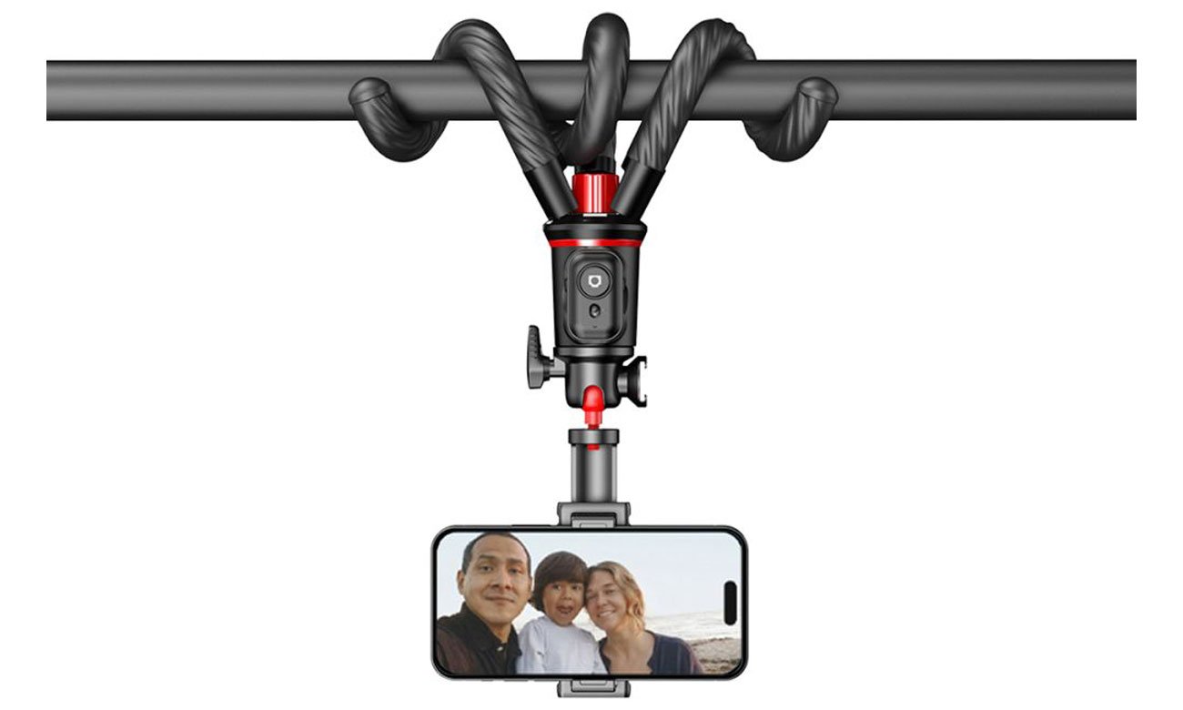 Tech-Protect L07S Selfie Stick Flexibles Stativ Pilot Bluetooth 