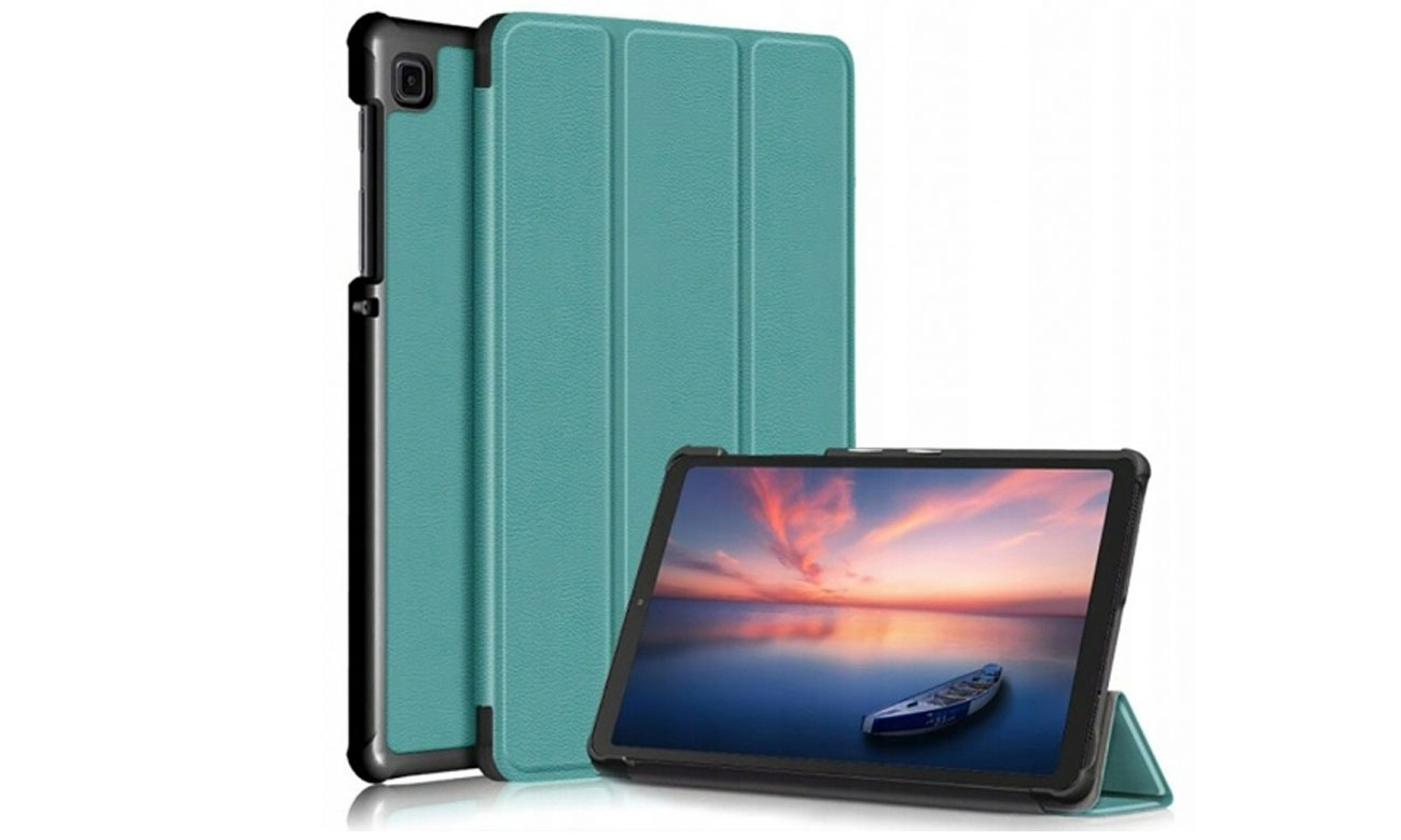 Etui na tablet Tech-Protect SmartCase do Galaxy A7 Lite T220/T225 green