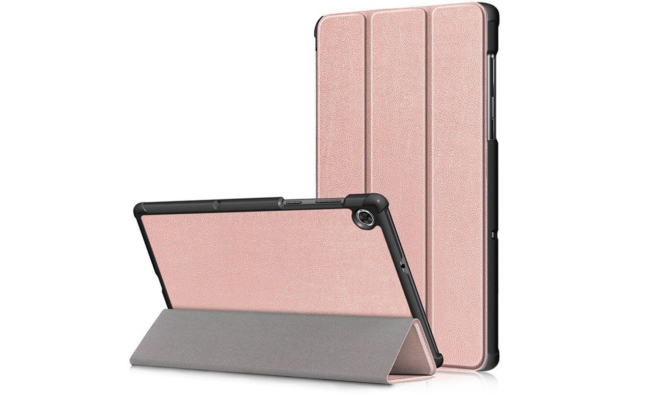 Etui Tech-Protect SmartCase do Lenovo Tab M10 (2. gen) Różowe złoto