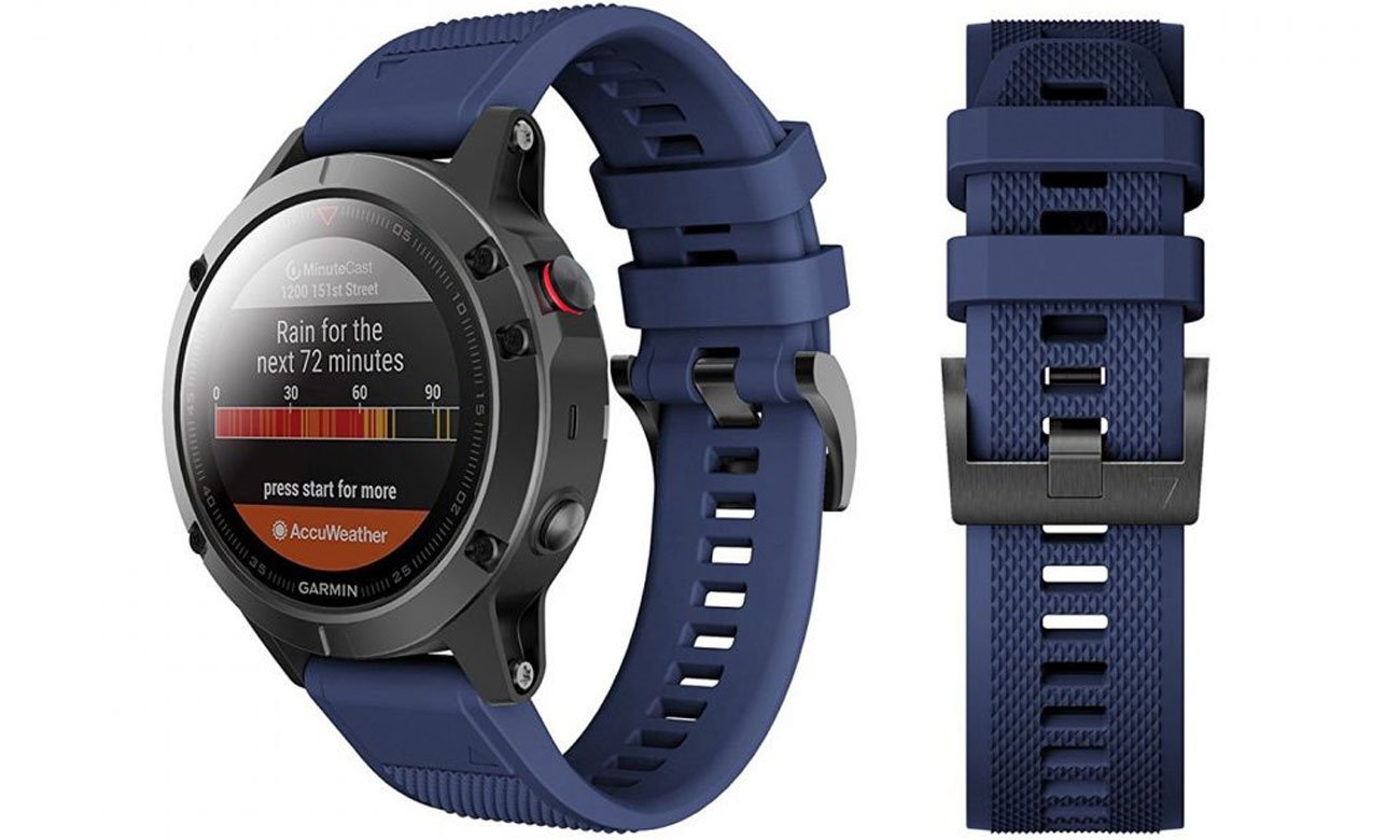 Tech Protect Pasek Smooth Do Garmin Fenix Navy Blue 22mm Paski Do Smartwatchy Sklep 7846