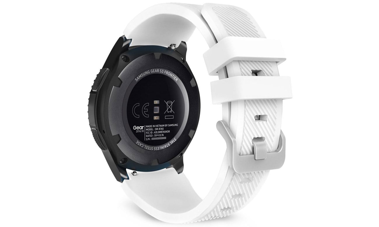 TechProtect Pasek Smoothband do smartwatchy biały Paski i