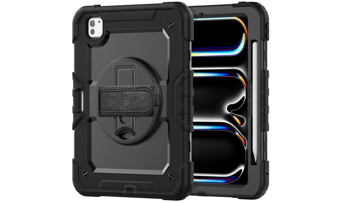 Etui Tech-Protect Solid360 do Galaxy Tab S10 FE+ / Galaxy Tab S9 FE+ czarny