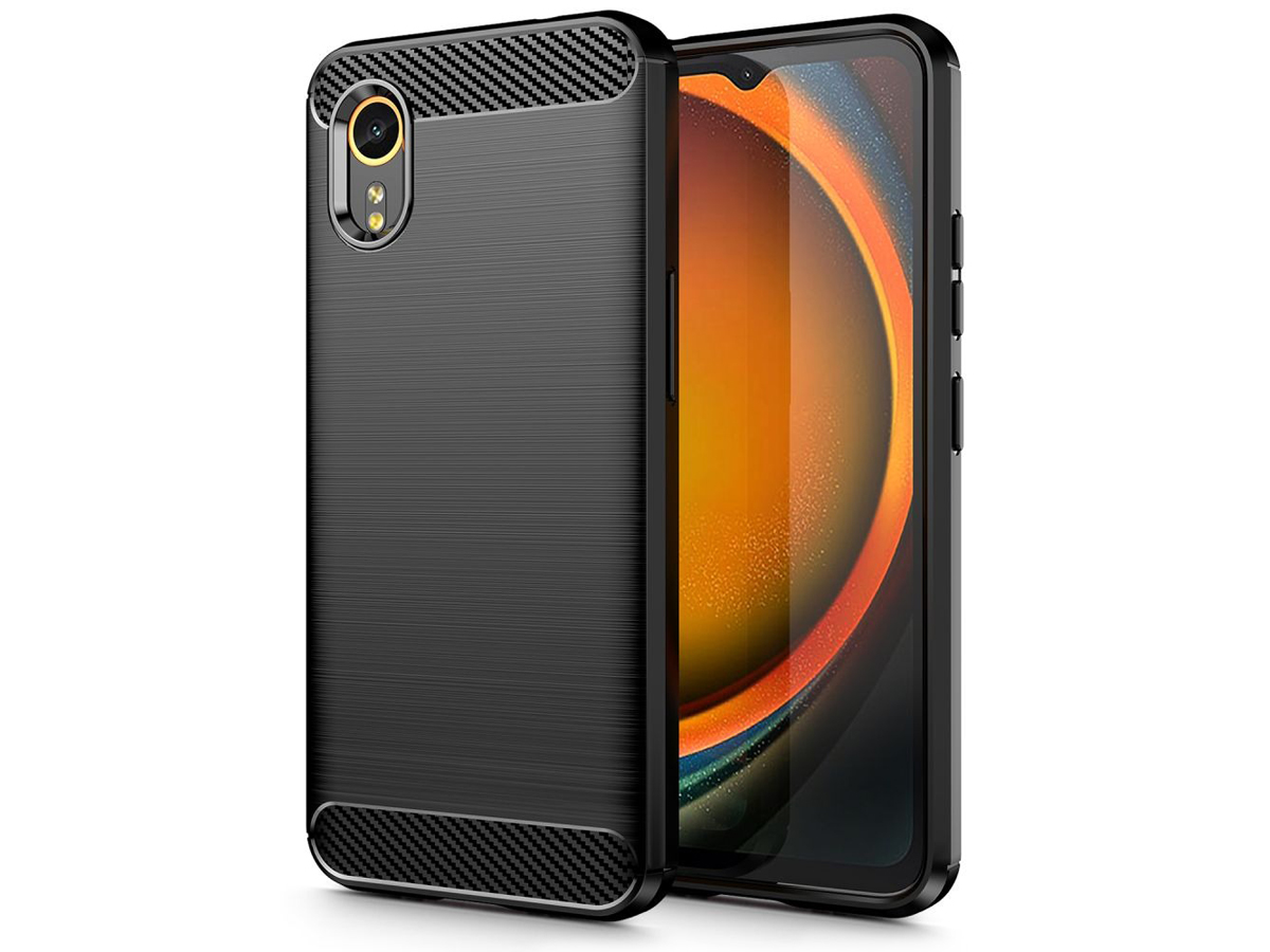 Tech-Protect TPUCarbon für Samsung XCover 7 schwarz