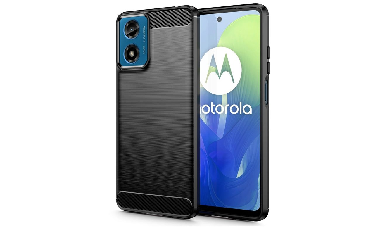 Tech-Protect TPUcarbon für Moto G04 / Moto G24 Power / Moto G24 4G