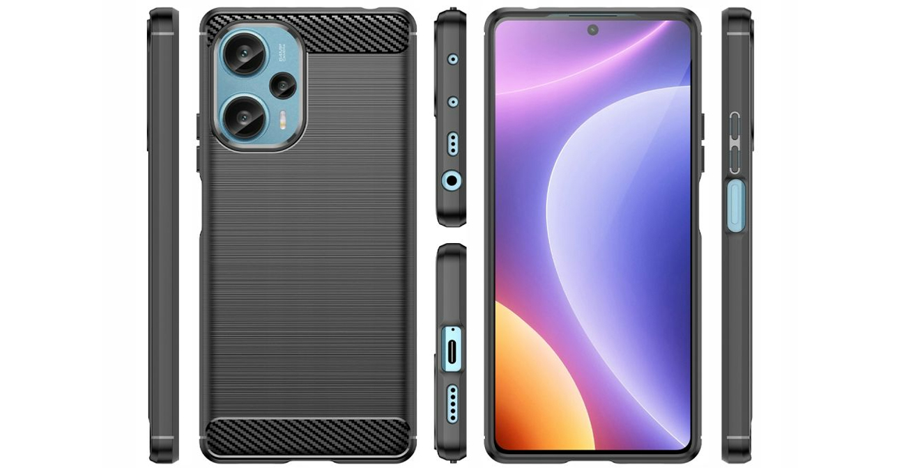 Etui Tech-Protect TPUCarbon do Xiaomi POCO M5 - Ochrona smartfona