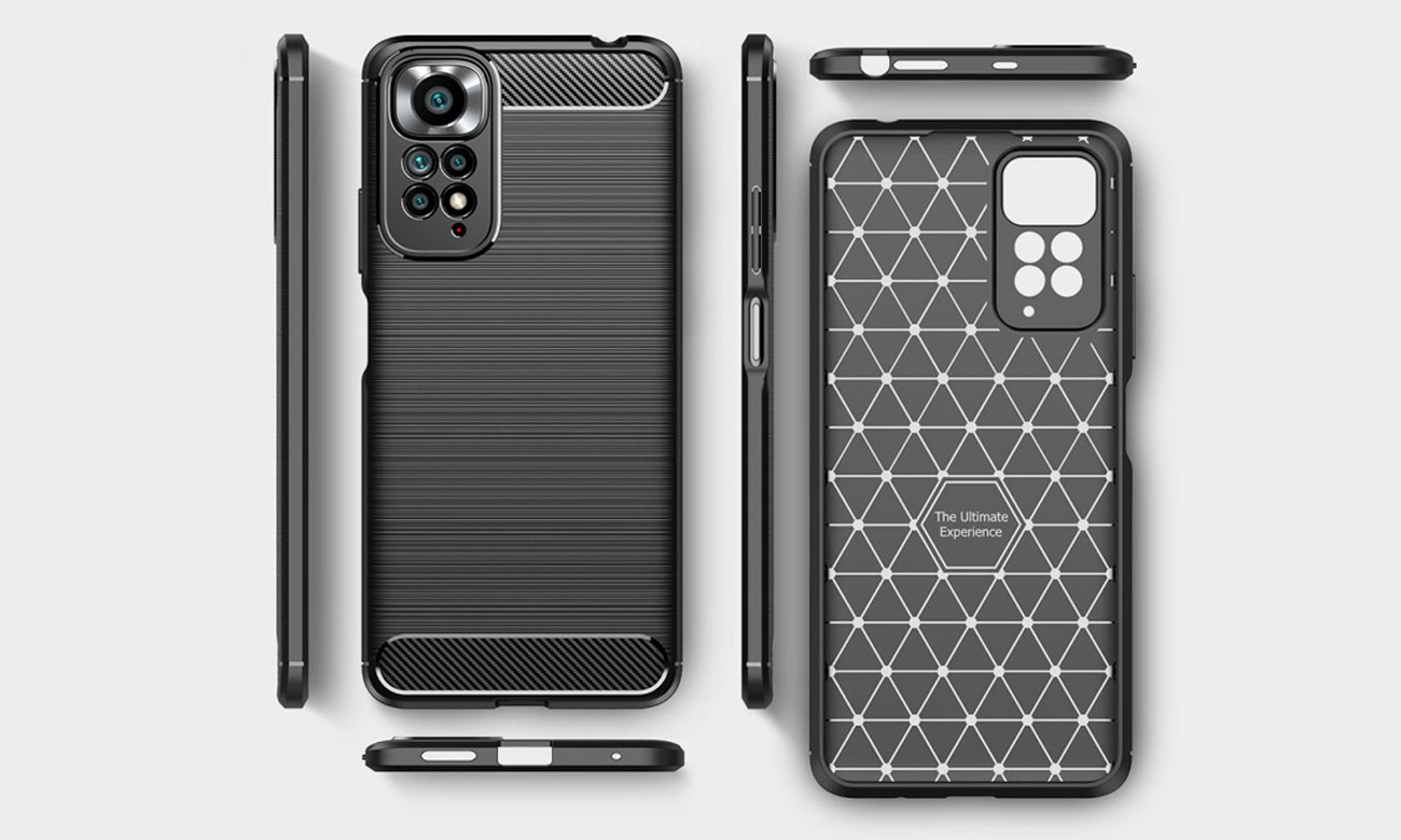 Tech-Protect TPUcarbon każdy bok