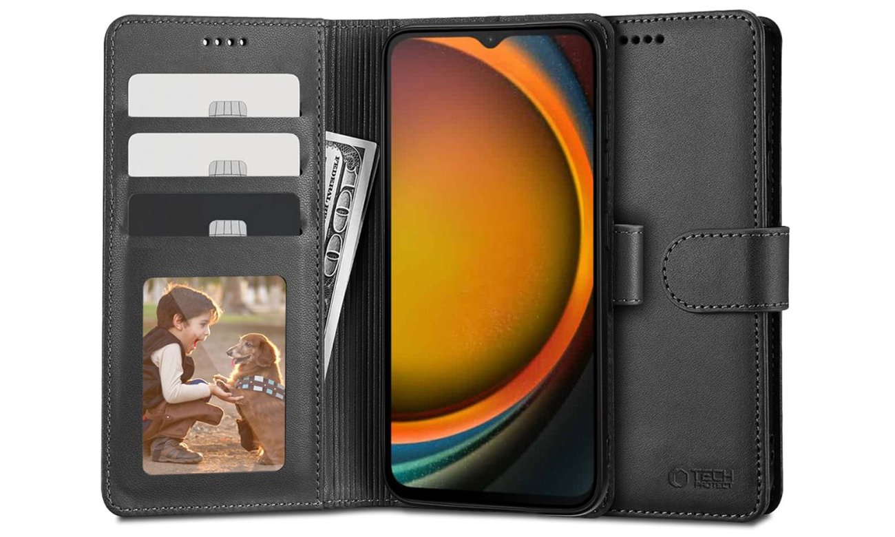 Etui Tech-Protect Wallet do Samsung Galaxy XCover 7 black