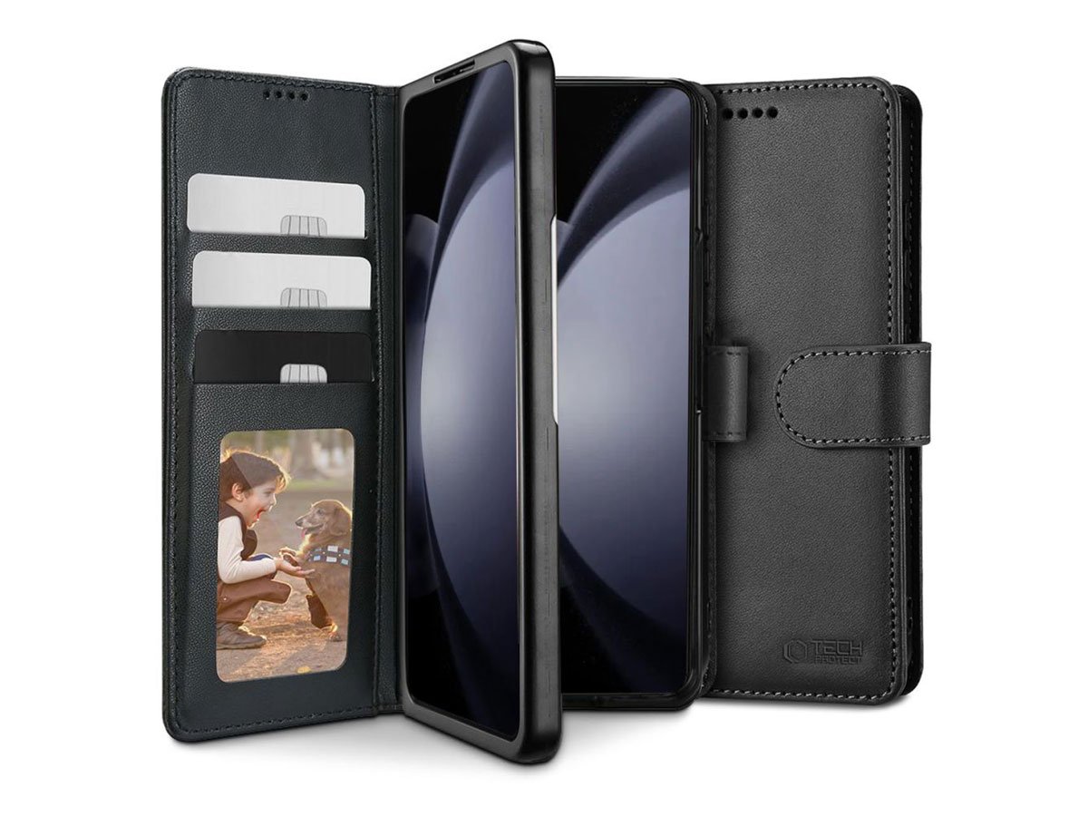 Tech-Protect Wallet für Samsung Galaxy Z Fold6 Schwarz