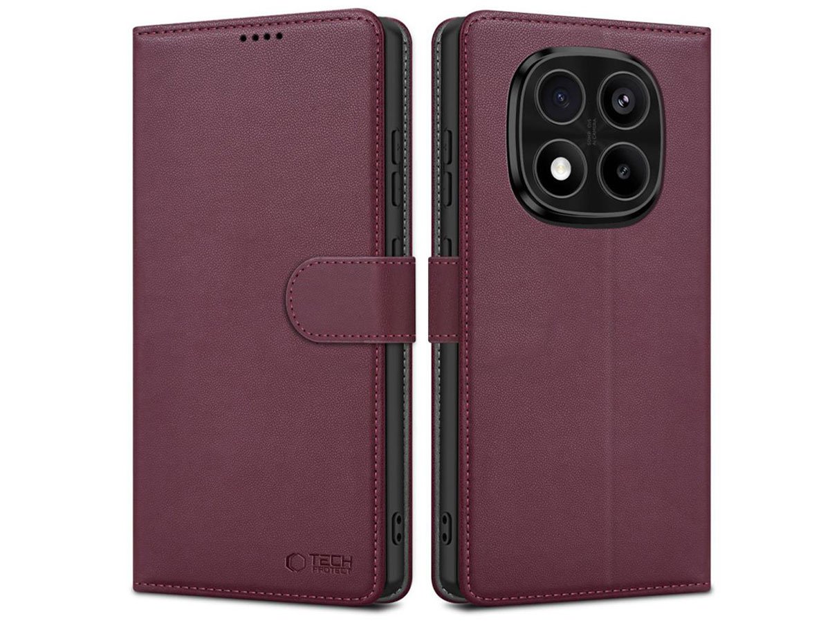 Etui Tech-Protect Wallet do Redmi Note 14 Pro 5G / POCO X7 5G Black