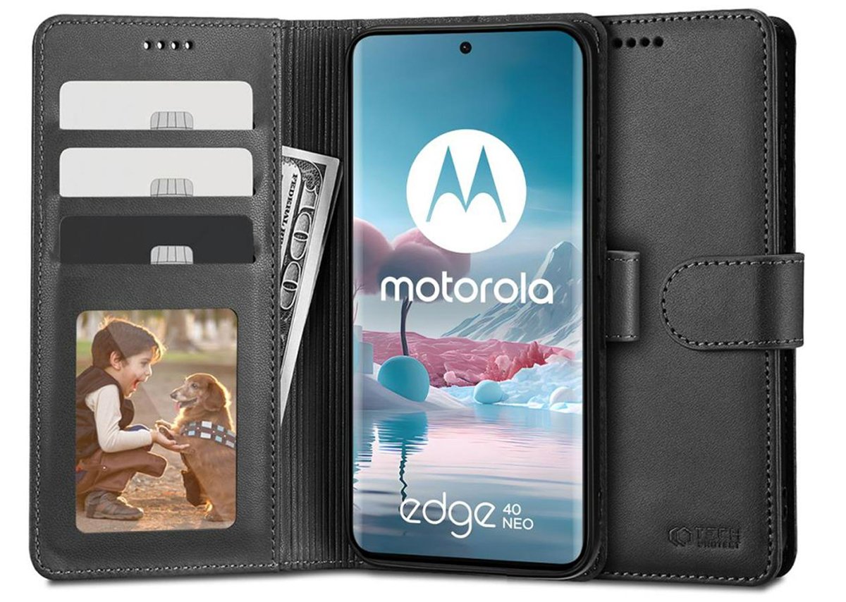 Etui Tech-Protect Wallet do Motorola edge 50 ultra 5G