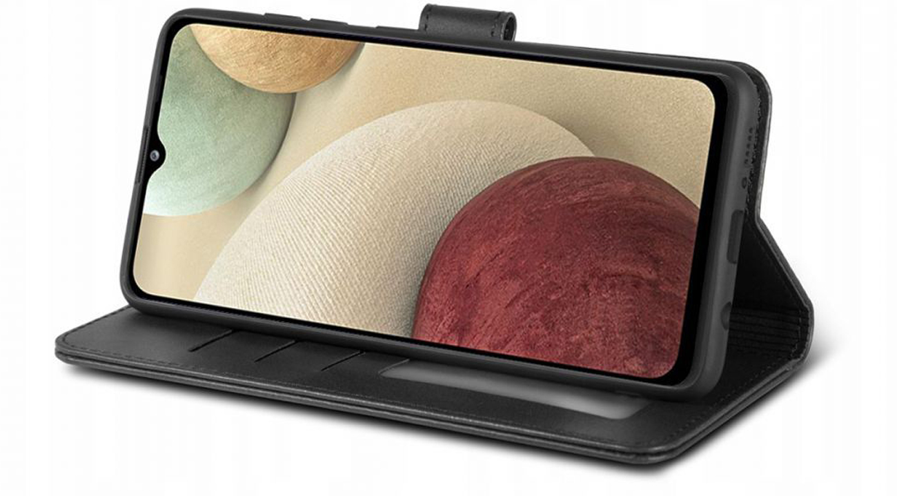 Etui Tech-Protect Wallet do Motorola Edge 30 Neo Czarne - Podstawka