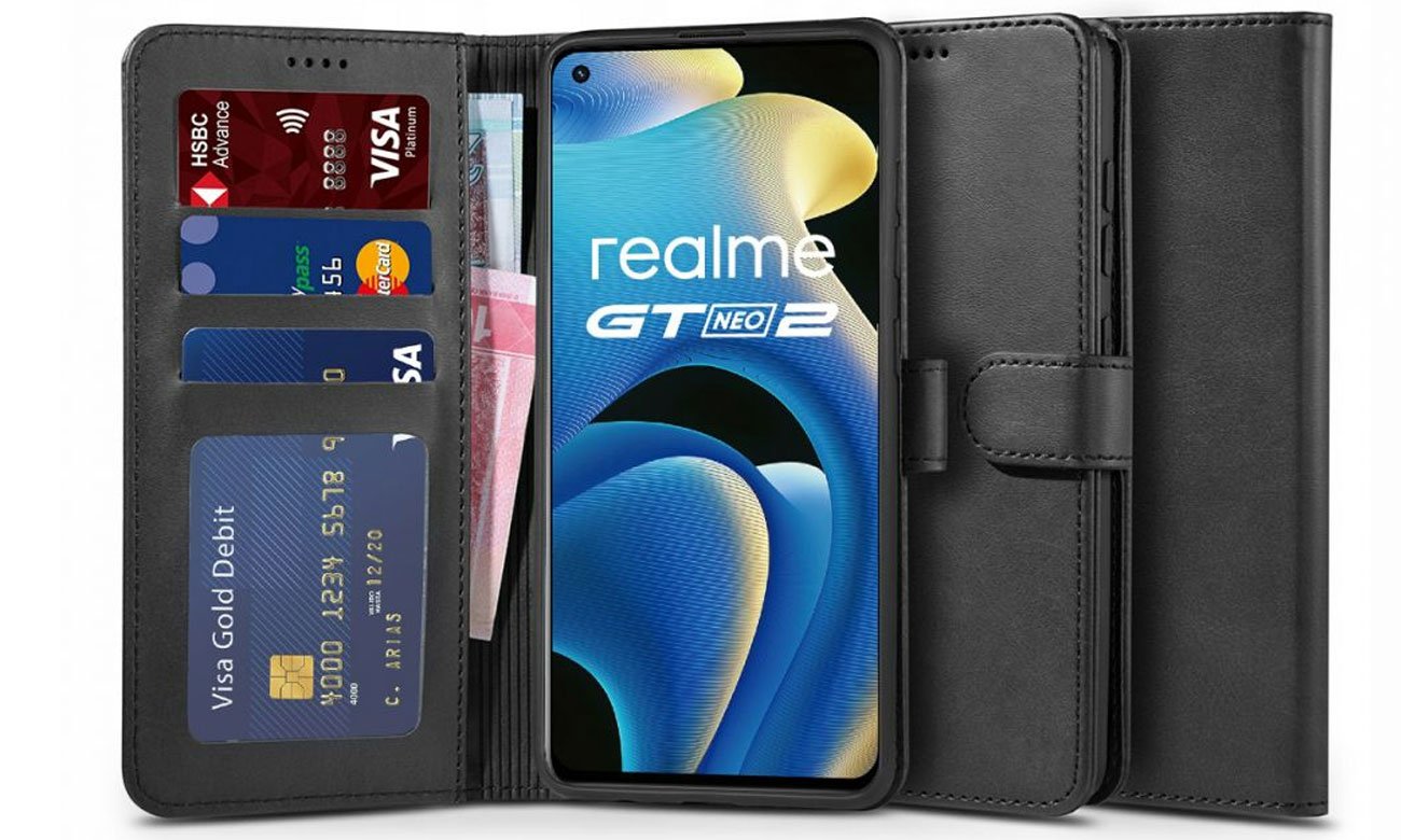 Etui Tech-Protect Wallet do realme GT Neo 2 5G