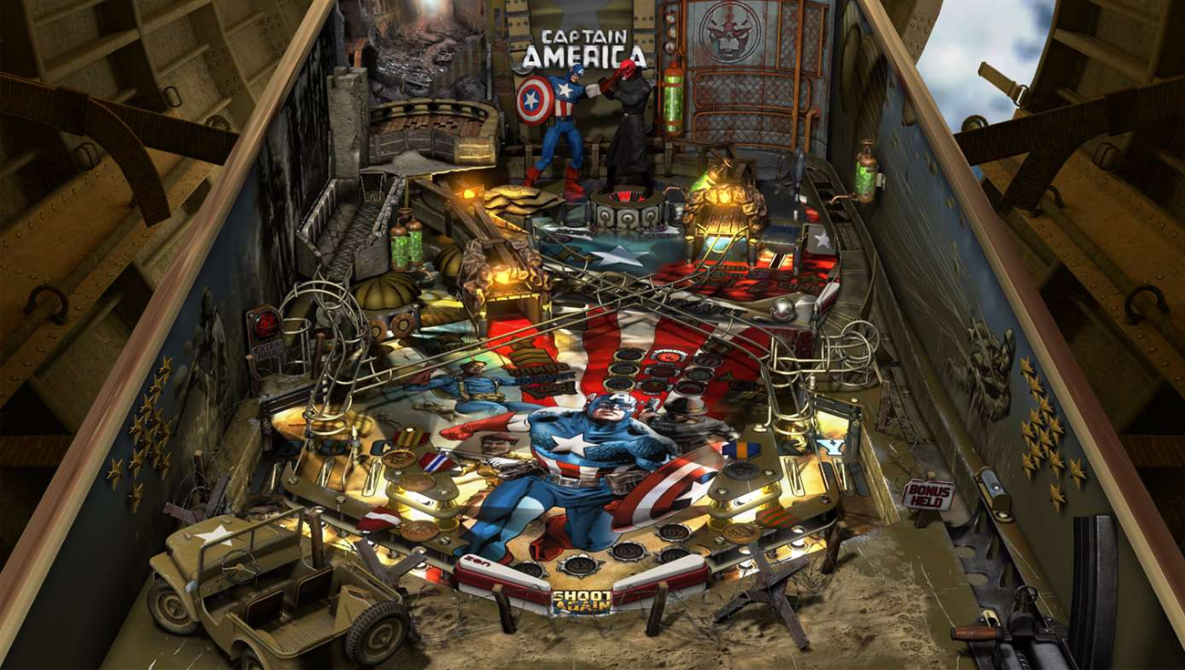 Techland Marvel Pinball