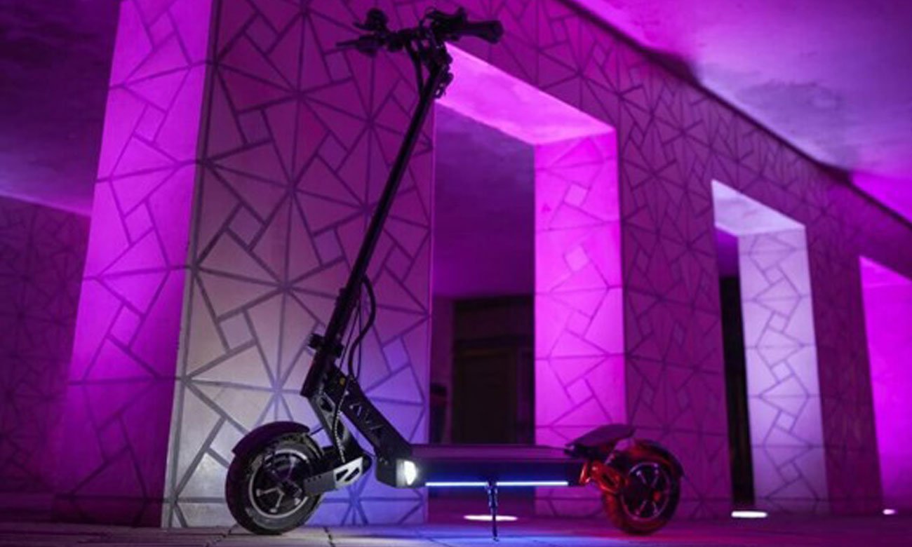 Hulajnoga elektryczna Techlife X8S - Oświetlenie