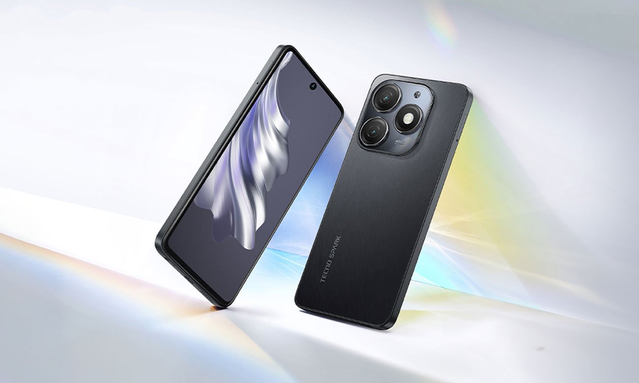TECNO Spark 20 w kolorze czarnym