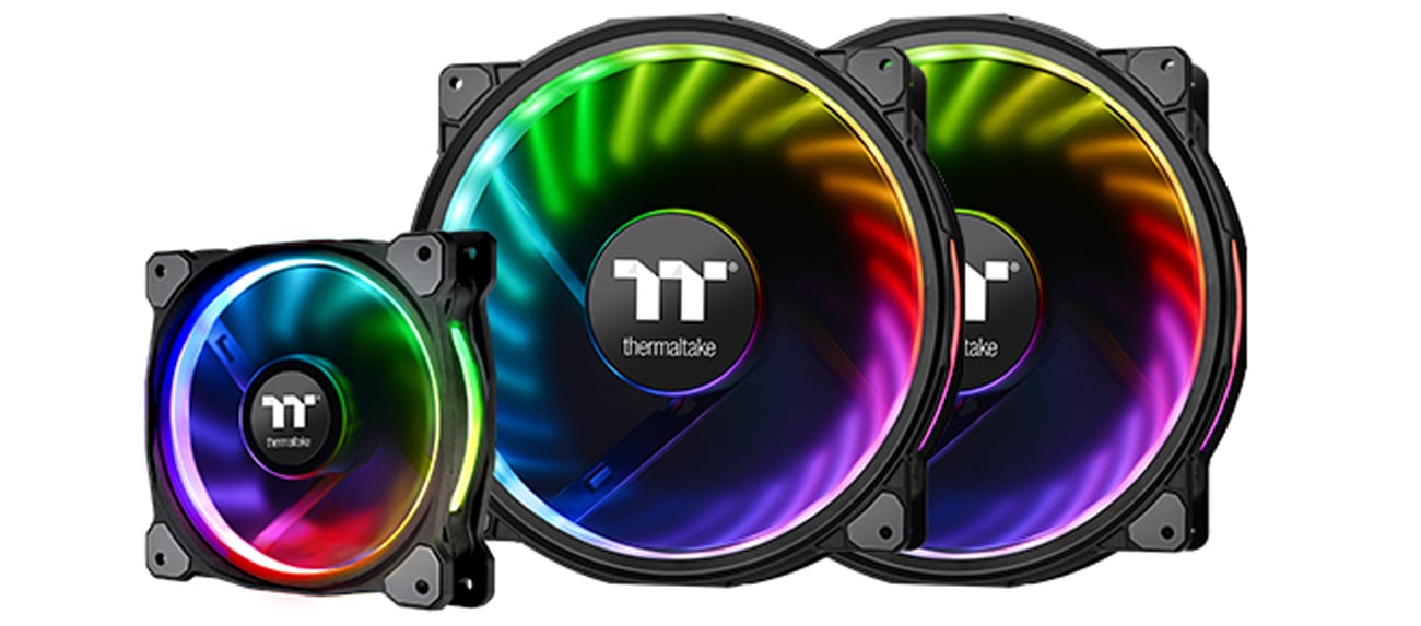 Podświetlane wentylatory