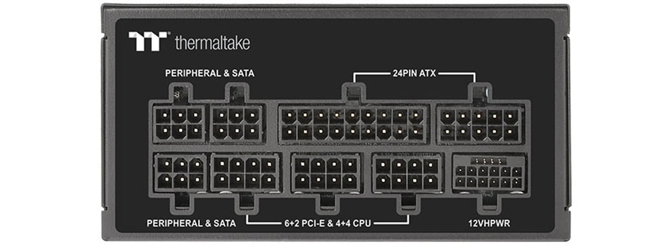 Thermaltake Toughpower SFX 750W okablowanie