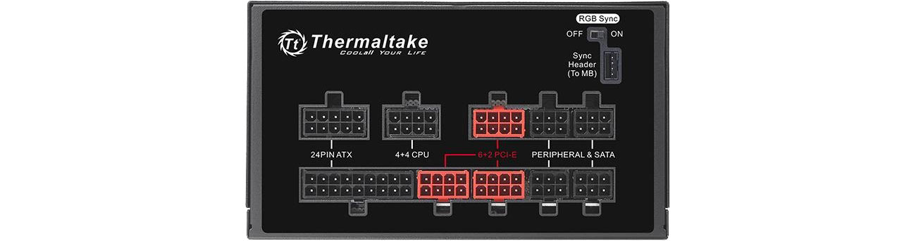 Thermaltake Toughpower Grand RGB 850W 80 Plus Gold PS-TPG-0850FPCGEU-S