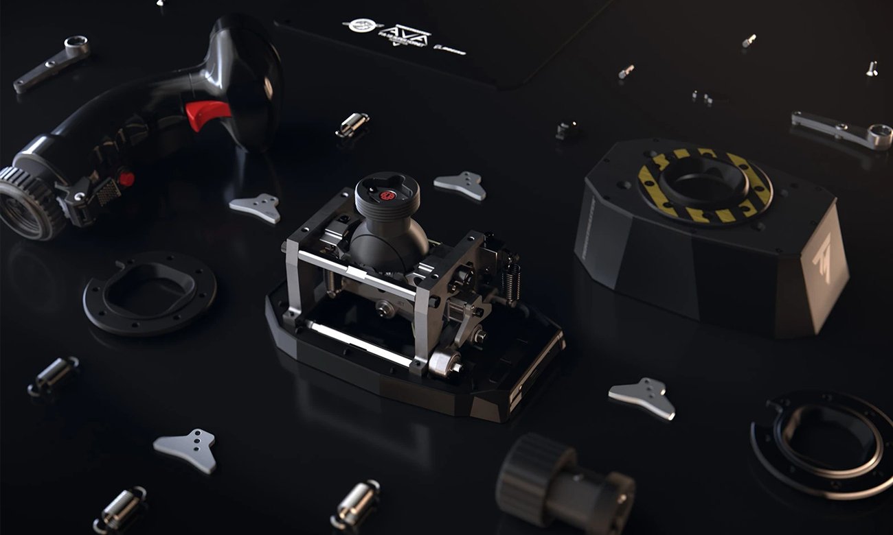 Thrustmaster AVA Offset Adapter - Grafika lifestyle