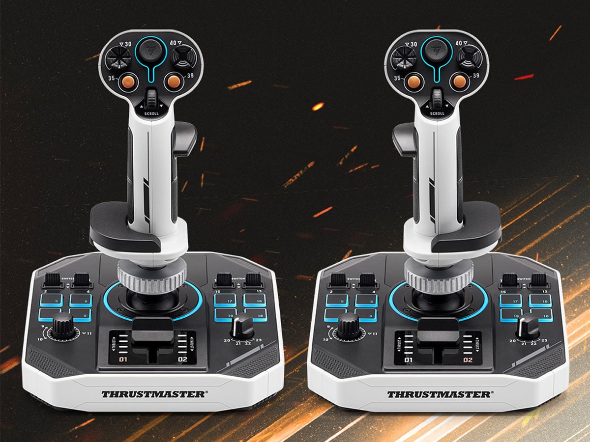 Zestaw Thrustmaster SOL-R 2 HOSAS Space Sim Duo - Grafika lifestyle