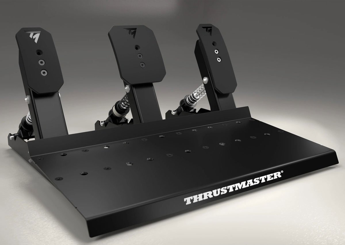 Modułowy zestaw pedałów Thrustmaster Raceline Pedals III - Widok ogólny, grafika z tłem