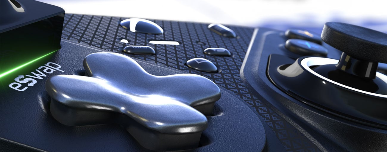 Kontroler Thrustmaster ESWAP S PRO Controller - Precyzyjne celowanie i kontrola nad ruchami po skosie