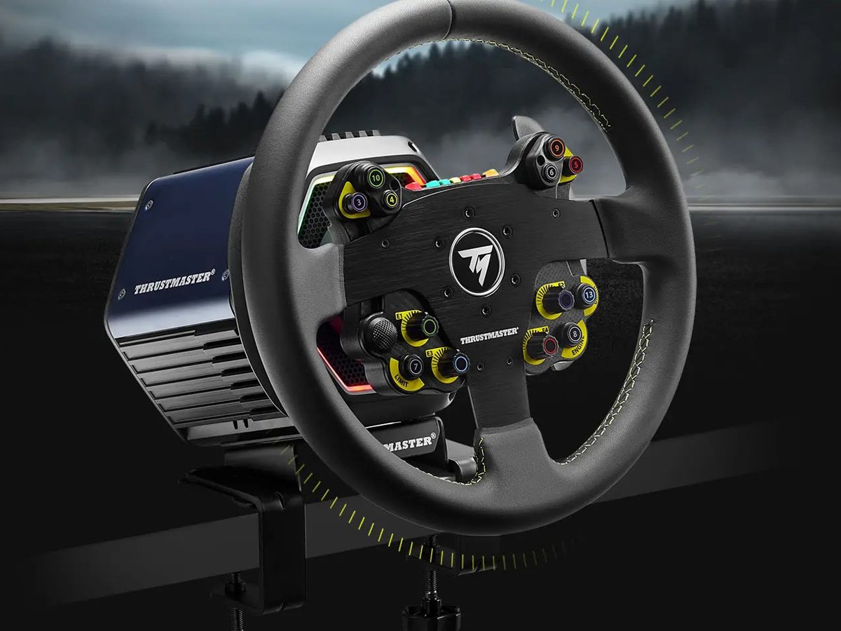 Kierownica Thrustmaster EVO Racing 32R Leather - Grafika lifestyle