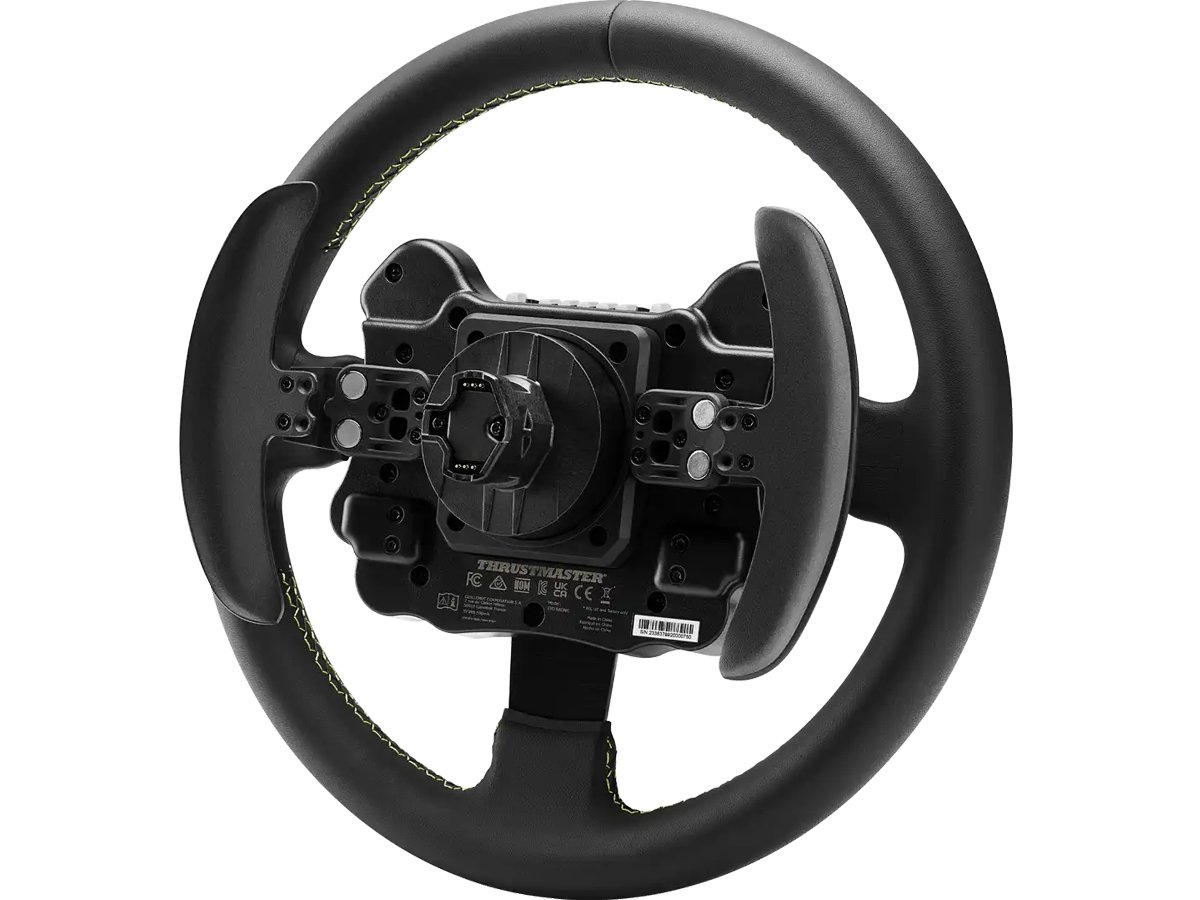 Kierownica Thrustmaster EVO Racing 32R Leather - Widok od tyłu pod kątem