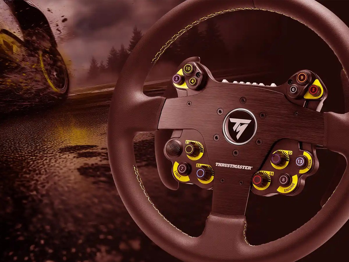 Kierownica Thrustmaster EVO Racing 32R Leather - Grafika lifestyle