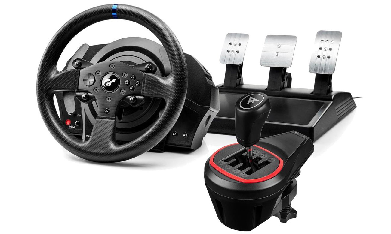 Zestaw Thrustmaster kierownica + moduł przekładni biegów