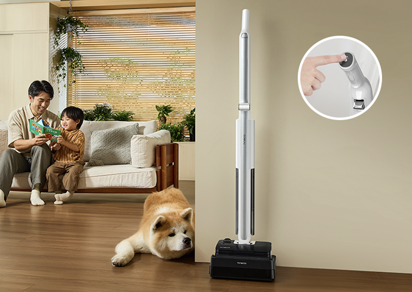 Dwa tryby suszenia — FlashDry 5 min i SilentDry, cicha praca