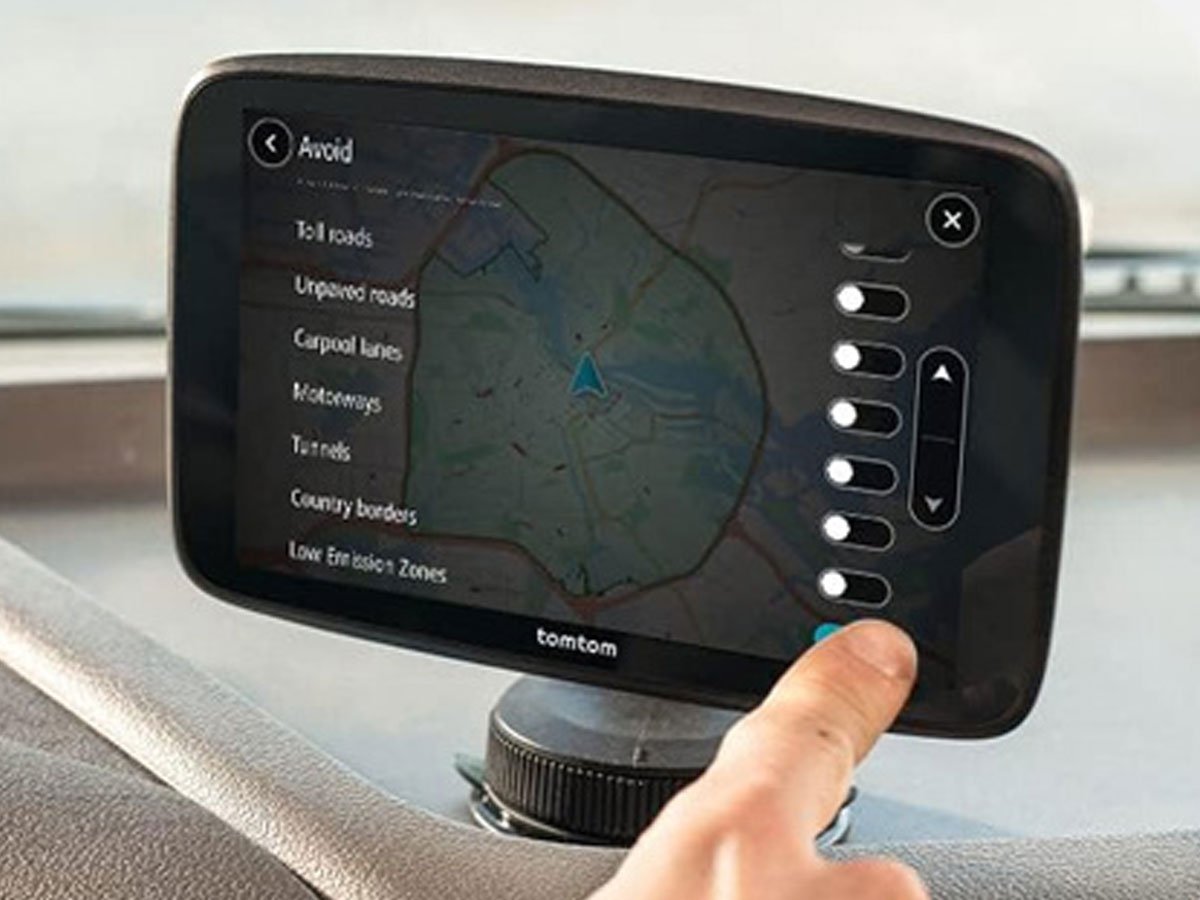 Nawigacja GPS dla ciężarówek TomTom GO Expert 7 Plus Premium Pack - Grafika lifestyle