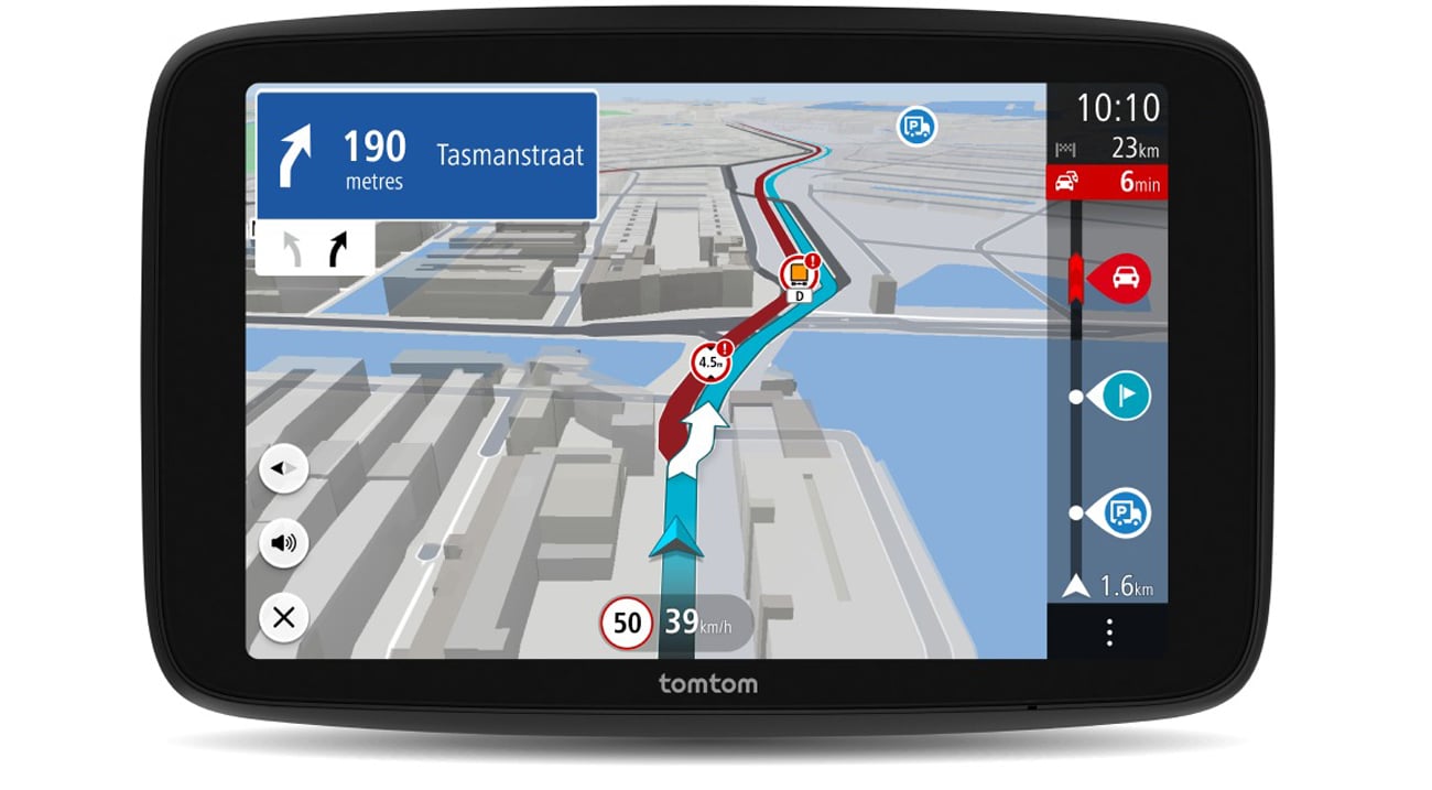 Nawigacja GPS TomTom GO Expert 7 Plus - Widok ekranu