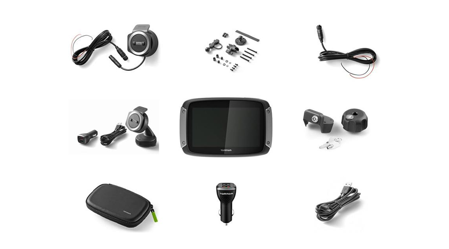 Nawigacja GPS TomTom Rider 400 Premium - Zawartość Premium Pack