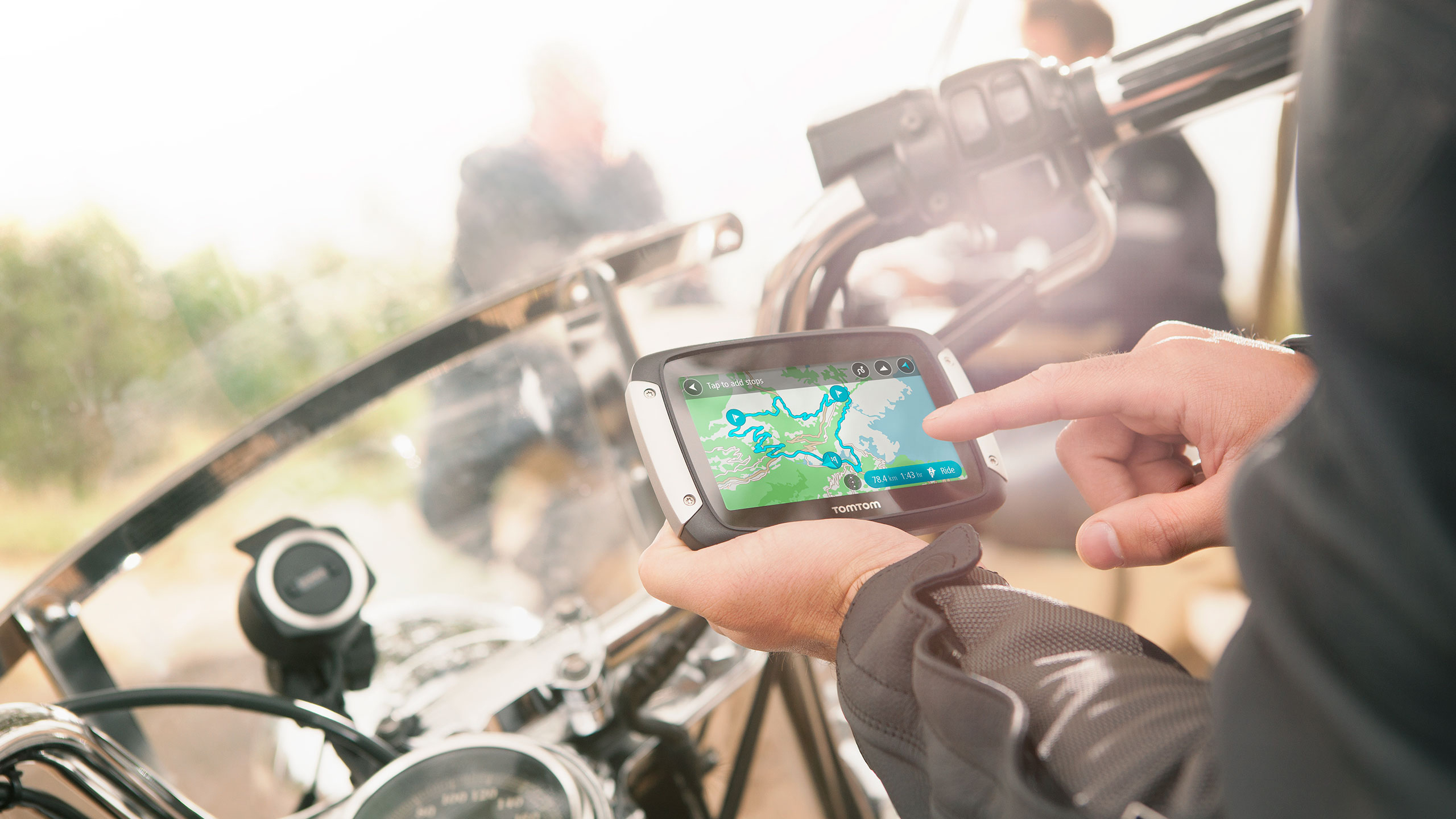 Nawigacja GPS TomTom Rider 400 - TomTom Traffic