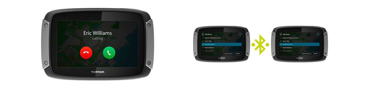 Nawigacja GPS TomTom Rider 400 - Bluetooth
