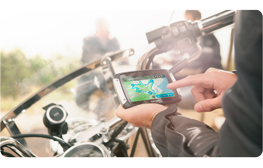 Nawigacja GPS TomTom Rider 400 Premium - TomTom Traffic