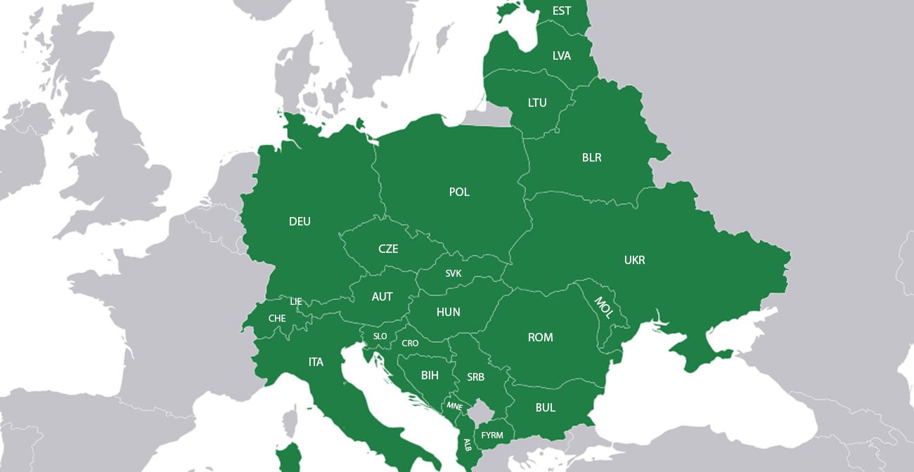 Mapy TomTom Europa Centralna i Wschodnia