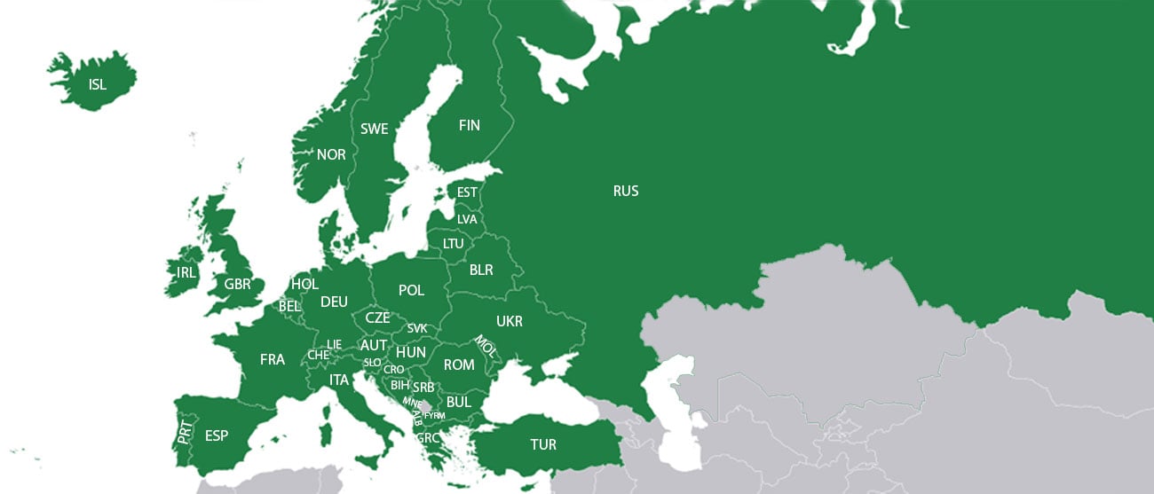 Mapy Europy