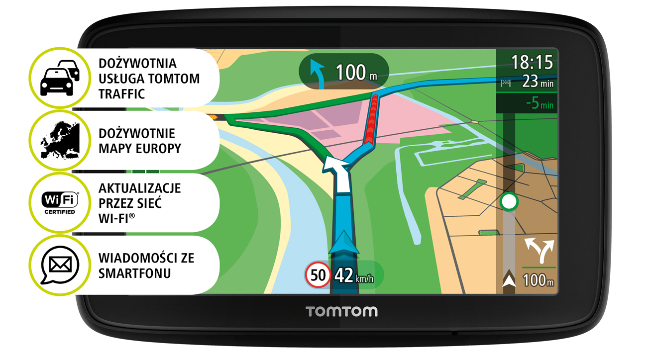 Nawigacja TomTom VIA 53