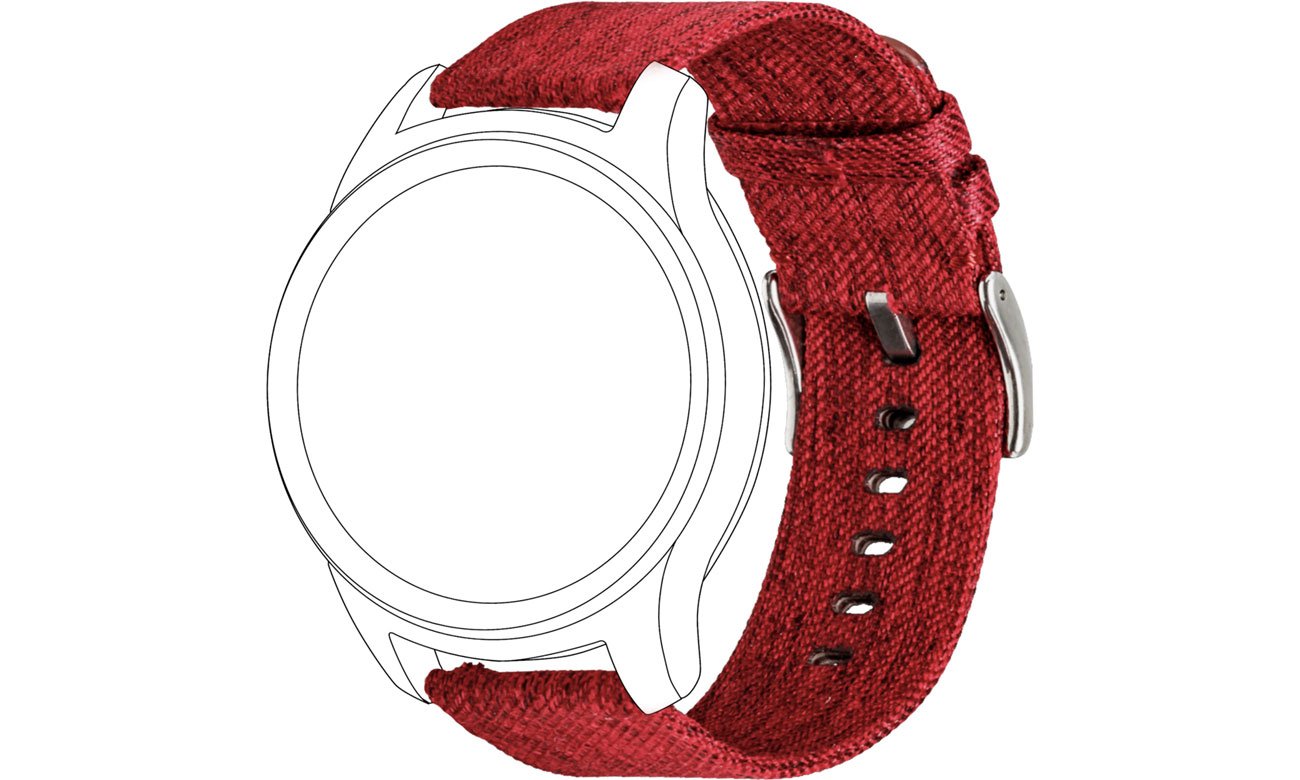 TOPP Pasek 42mm Nylon Pleciony czarny 40-37-7589