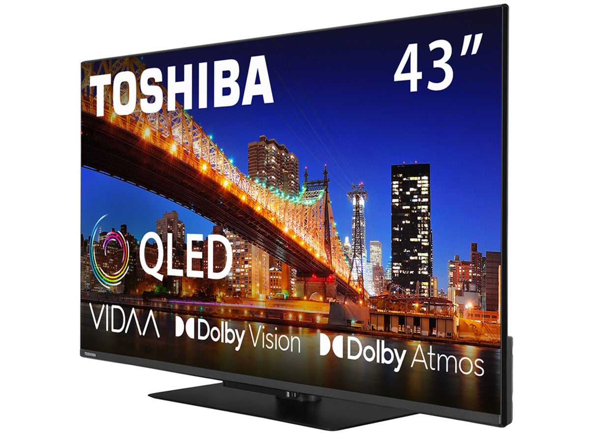 Toshiba 43QV3F63DG 4K QLED VIDAA Dolby Atmos Dolby Vision
